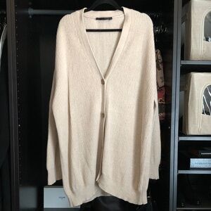Jenni Kayne Cashmere Cocoon Cardigan- Oatmeal